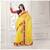Yellow Georgette With Red Border Zareen Khan Saree 5115