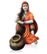 Rajasthani Lady with Matka