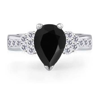 Silver Cubic Zirconia Rings 1