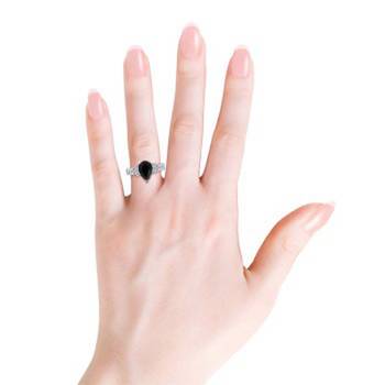 Silver Cubic Zirconia Rings 2