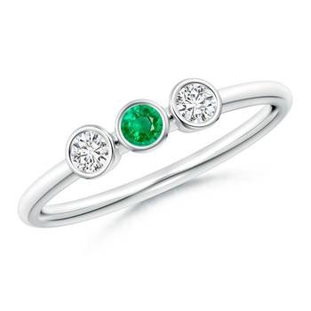 Silver Cubic Zirconia Rings 1