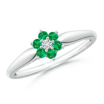 Silver Cubic Zirconia Rings 1