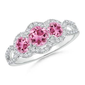 Silver Cubic Zirconia Rings 1