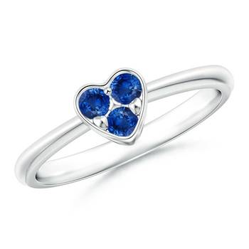 Silver Cubic Zirconia Rings 1