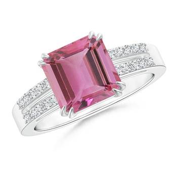 Silver Cubic Zirconia Rings 1