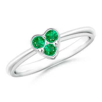 Silver Cubic Zirconia Rings 1