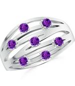 Silver Cubic Zirconia Rings