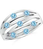 Silver Cubic Zirconia Rings