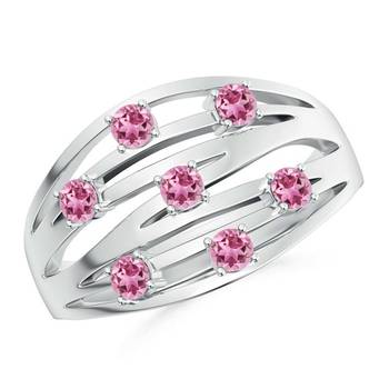 Silver Cubic Zirconia Rings 1