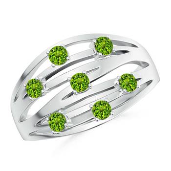 Silver Cubic Zirconia Rings 1