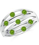 Silver Cubic Zirconia Rings