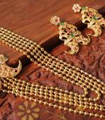 Gorgeous Cz Ruby Emerald Short Haar Set