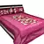 Ethnic Design Pink Bedsheet