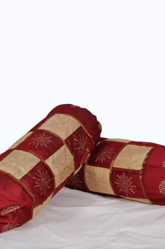 Amazing Polysilk Bolster Pair set