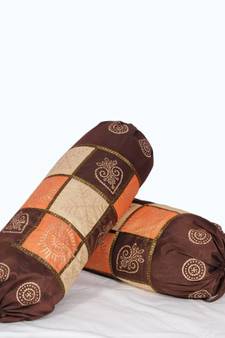 Furniture matching bolster pair set