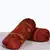 Orange embroidery bolster pair set