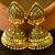 antique gold jhumka earrings