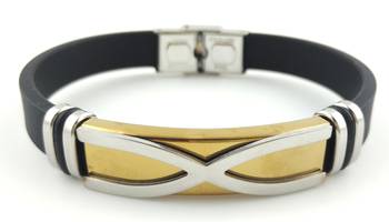 Gold metallic bracelets 1