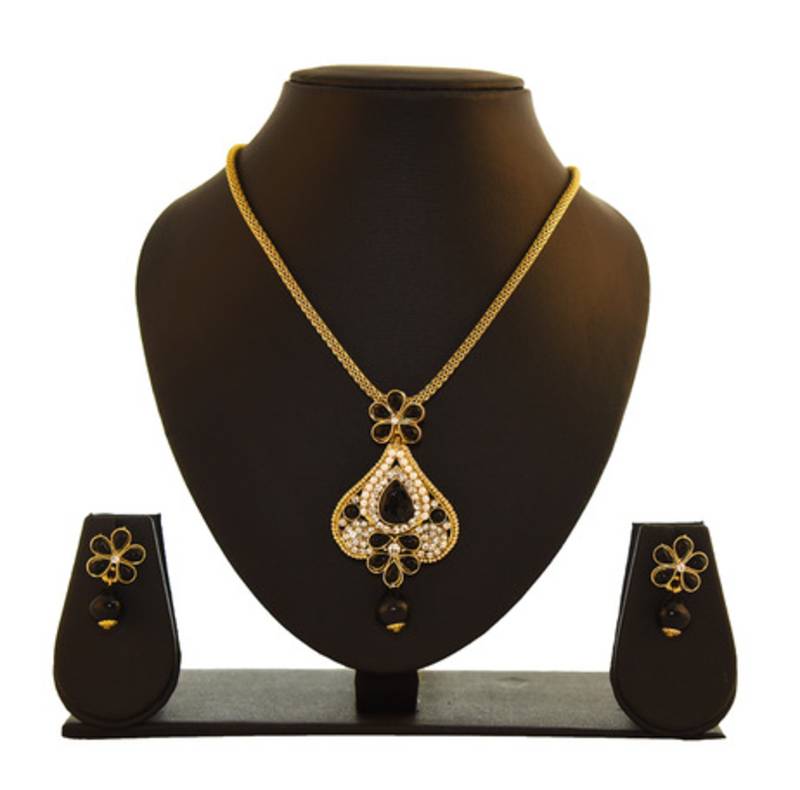 Buy Kiwi England Dark Gold Alloy Jewel Set Online