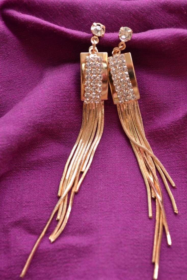 Long Tinkling Pretty Earrings