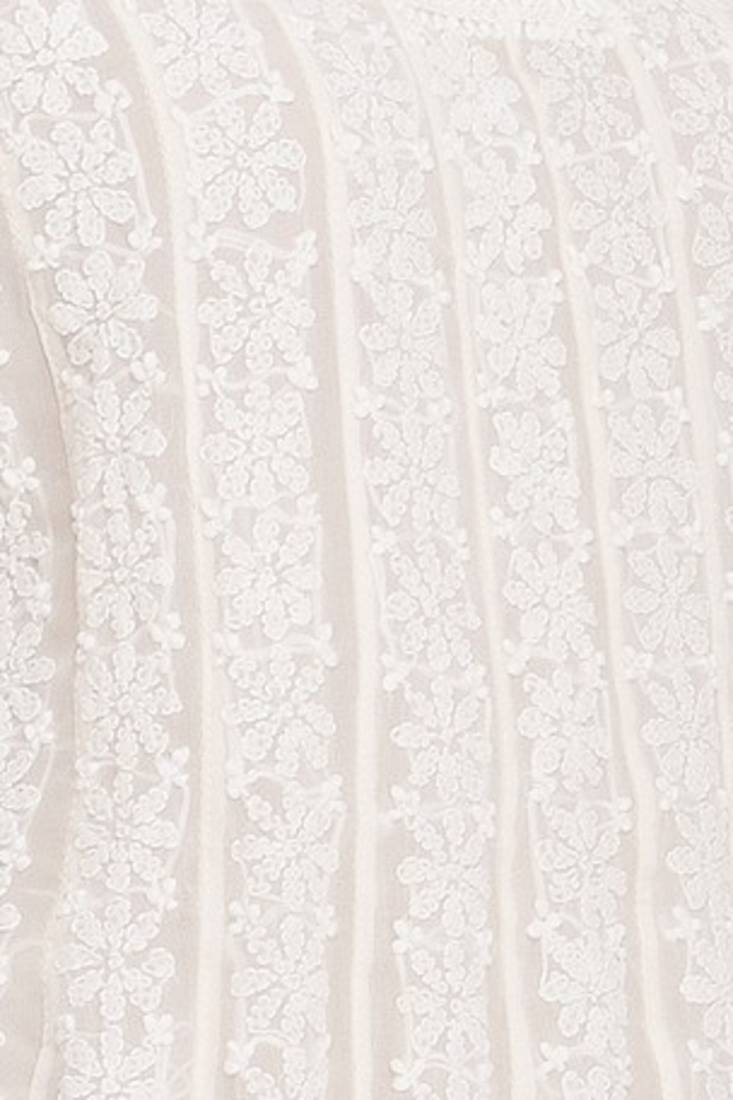 Ada Fawn Faux Georgette Hand Embroidered Lucknow Chikan Kurti