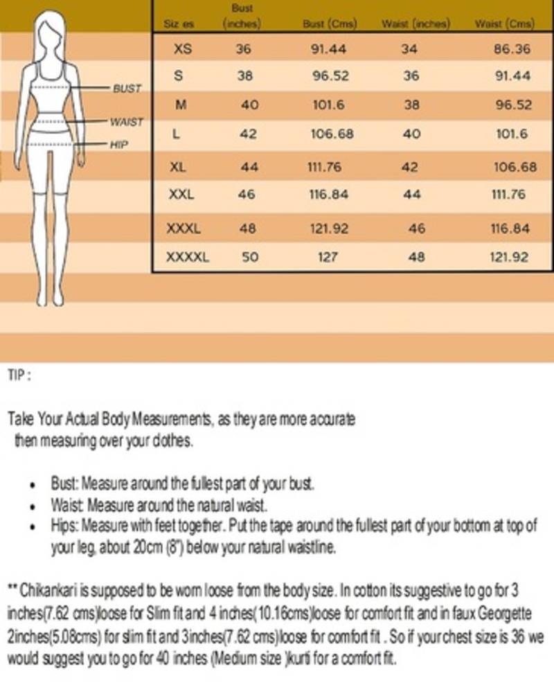 Ada Fawn Faux Georgette Hand Embroidered Lucknow Chikan Kurti