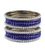 Multi Stone Brass Bangle