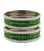 Multi Stone Brass Bangle