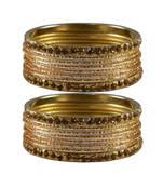 Golden Stone Brass Bangle