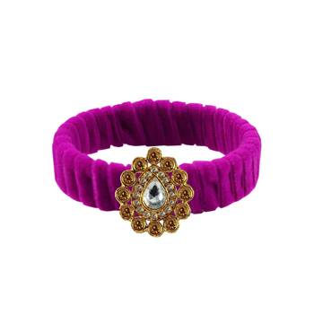 Rani Stone Brass Bangle 1