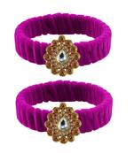 Rani Stone Brass Bangle