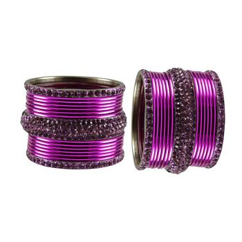 Rani Stone Brass Bangle 2