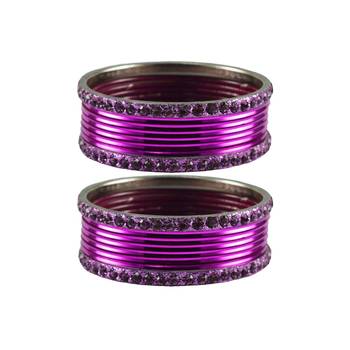 Rani Stone Brass Bangle 1