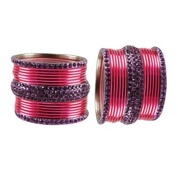 Rani Stone Brass Bangle 2