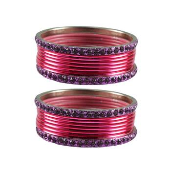 Rani Stone Brass Bangle 1