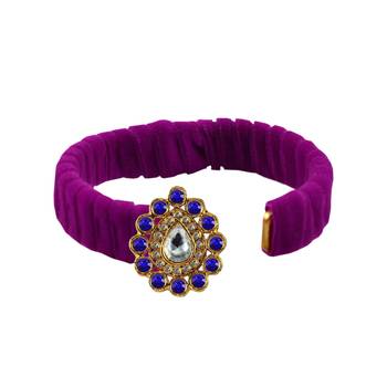 Rani Stone Brass Bangle 2