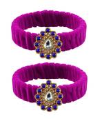 Rani Stone Brass Bangle