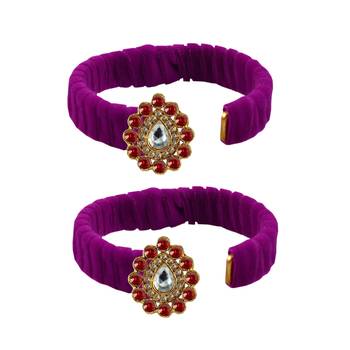 Rani Stone Brass Bangle 2