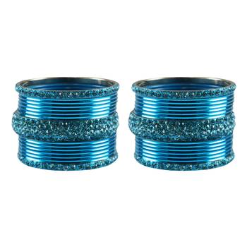 Firozi Stone Brass Bangle 1