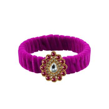 Rani Stone Brass Bangle 1