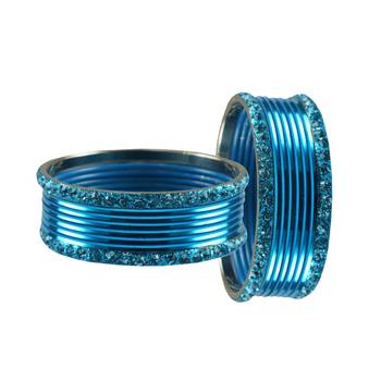 Firozi Stone Brass Bangle 2