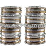 Multi Moti Brass Bangle