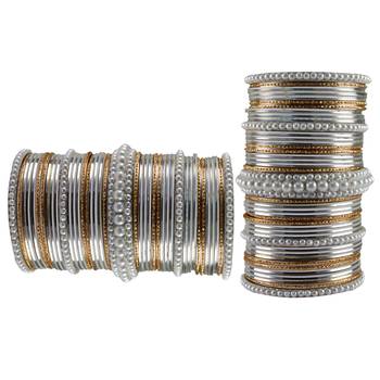 Multi Moti Brass Bangle 2