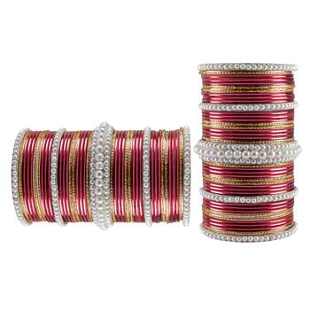 Multi Moti Brass Bangle 2