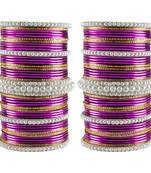 Multi Moti Brass Bangle