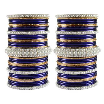 Multi Moti Brass Bangle 1