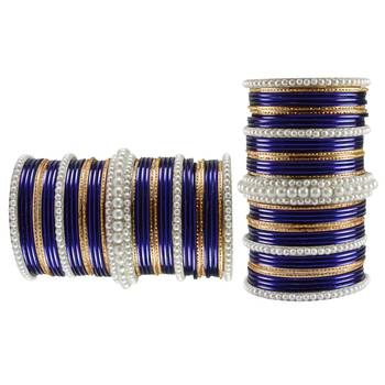 Multi Moti Brass Bangle 2
