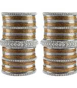 Multi Moti Brass Bangle