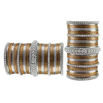 Multi Moti Brass Bangle 2