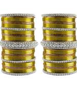 Multi Moti Brass Bangle